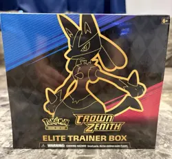 Pokemon Crown Zenith Elite Trainer Box ETB Brand New/Factory Sealed - Image 1