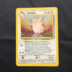 Clefable 1/64 - Holo Jungle No Symbol Error - Pokemon LP - Image 1