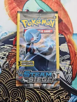 Pokemon XY Steam Siege 3 Card Mini Booster Packs Complete Art Set Lot of 4 - Image 5