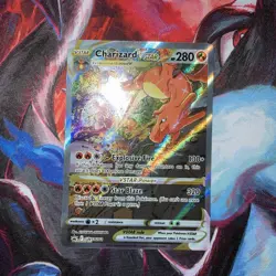 Charizard VSTAR SWSH262 Holo Black Star Promo Card Sword & Shield Pokemon Card - Image 2