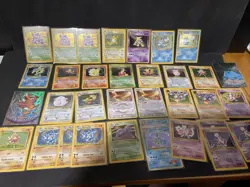 vintage holo pokemon cards lot - Image 1