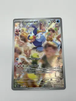 Cramorant Illustration Rare 176/167 Twilight Masquerade Holo Pokemon Card TCG NM - Image 1