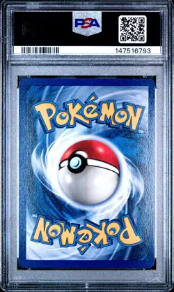 1999 POKEMON BASE SET UNLIMITED #13 POLIWRATH-HOLO PSA 8 - Image 2