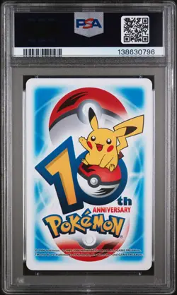 2006 POKEMON CENTER 10TH ANNIVERSARY 3 OF DIAMONDS GEODUDE/GOLEM/GRAVELER PSA 8 - Image 2