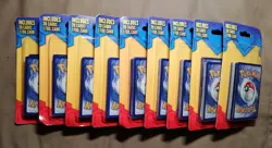 9 Packs: Pokemon Mystery Pack Cards - 20 Cards + 1 Foil Card ea. NEW & SEALED - Image 1