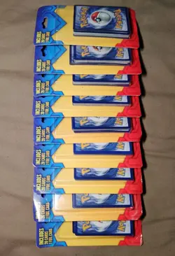 9 Packs: Pokemon Mystery Pack Cards - 20 Cards + 1 Foil Card ea. NEW & SEALED - Image 2