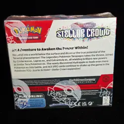 Sealed Stellar Crown Booster Box Pokemon TCG Scarlet & Violet SV08 - Image 4