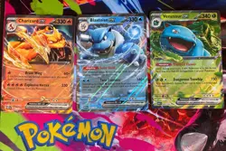🔥💧🌿 Pokemon 151 Charizard ex / Blastoise ex / Venusaur ex NM Trio ! 🔥💧🌿 - Image 1