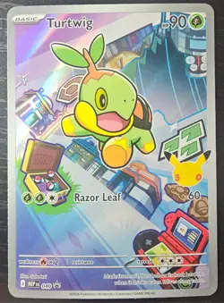 Pokemon TCG Turtwig 040 Promo Holo English 2026 First Partner (NM) - Image 1