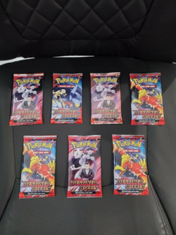 Pokemon TCG Destined Rivals SV10 Booster Pack Lot x7 Team Rocket factory sealed - Image 1