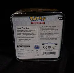 Pokemon Sealed S & V Treasures of Ruin Stacking Tin 3 Booster & 2 Stickers - Image 4