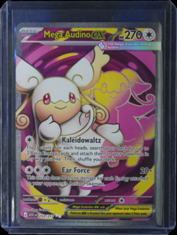 2026 POKEMON ASCENDED HEROES #253/217 MEGA AUDINO EX ULTRA RARE - Image 1
