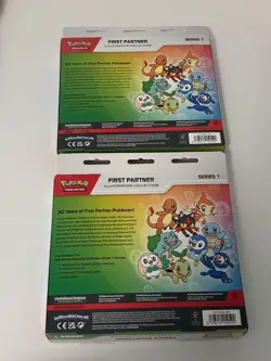 Pokemon TCG Mega Evolution Series1 First Partner Illustration Brand New Lot Of 2 - Image 3