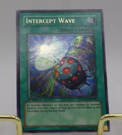 Yugioh! Intercept Wave TSHD Ultra Rare 1st Ed NM - Image 1