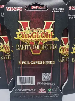 Yugioh TCG Rarity Collection Sleeved Booster Pack Lot of 10 - Image 2