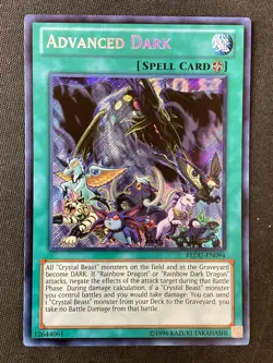 Yu-Gi-Oh TCG Return of the Duelist #REDU-EN094 Advanced Dark Secret Rare LP - Image 1