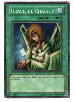 Graceful Charity SDP-040 Super Rare Unlimited Edition HP (Heavy Play) - Image 1