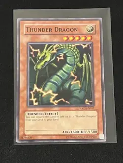Thunder Dragon DLG1-EN041 YuGiOh Dark Legends - Image 1