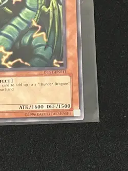 Thunder Dragon DLG1-EN041 YuGiOh Dark Legends - Image 4