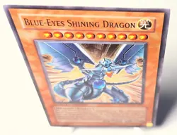 Blue-Eyes Shining Dragon MOV-EN001 Yu-Gi-Oh! Limited Edition ***LP*** Super Rare - Image 2