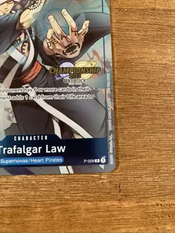TRAFALGAR LAW - One Piece TCG P-009 - PROMO - Championship Series CS 2023 - Image 3