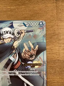 TRAFALGAR LAW - One Piece TCG P-009 - PROMO - Championship Series CS 2023 - Image 4