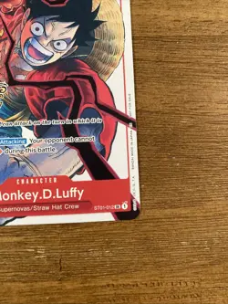 One Piece Monkey D. Luffy - ST01-012 3rd Anniversary Tournament 3 Brothers Pack - Image 3