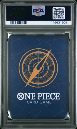 2025 ONE PIECE OP11-A FIST OF DIVINE SPEED ALTERNATE ART #054 NAMI PSA 10 - Image 2