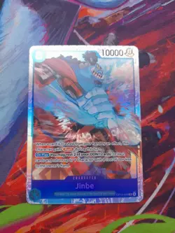 Jinbe | OP14-049 | One Piece | The Azure Sea's Seven | Foil - Image 1