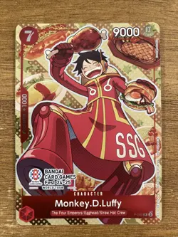Monkey.D.Luffy (Bandai Card Games Fest 24-25) P-080 One Piece Promo English - Image 1