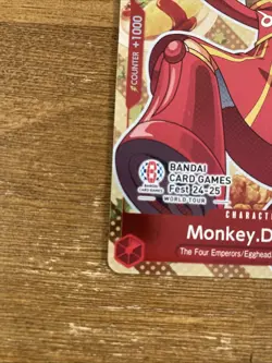 Monkey.D.Luffy (Bandai Card Games Fest 24-25) P-080 One Piece Promo English - Image 2