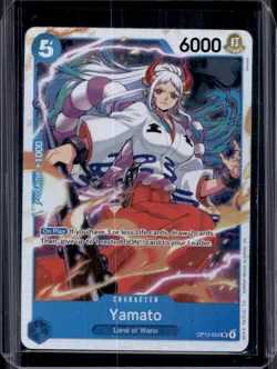 2025 One Piece Carrying On His Will Yamato Super Rare #OP13-054 - Image 1