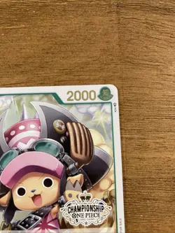 One Piece TCG OP02-034 Store Championship Tony Tony.Chopper Promo - Image 4