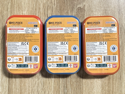 One Piece Tin Pack Set Vol 2 Set of 3 | TS-02 OP-13 | Sealed Bandai English - Image 2