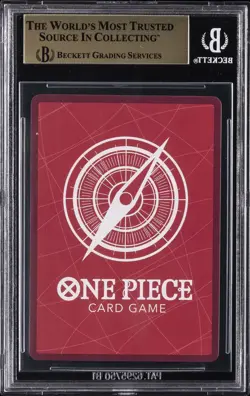 2025 ONE PIECE PROMOS ENGLISH VERSION 2ND ANNIV MONKEY D. LUFFY L BGS 9.5 - Image 2