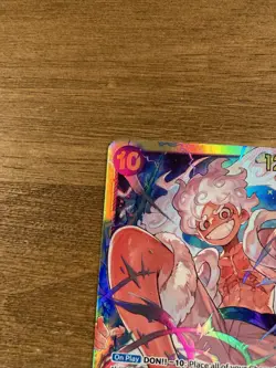 One Piece TCG Monkey D. Luffy OP05-119 SEC LP Awakening Of The New Era - Image 5