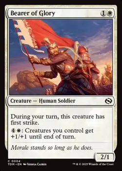 Bearer of Glory (004) Tarkir: Dragonstorm TDM MTG Magic - Image 1