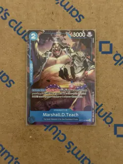 Marshall D. Teach - One Piece TCG ST17-005 Seven Warlords of Sea Set ENG - Image 1
