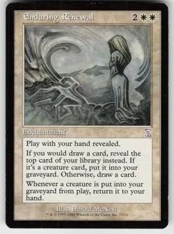 MTG Timeshifted #7 Enduring Renewal Lightly played tcg - Image 1