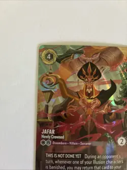 Disney Lorcana Archazia's Island Enchanted Jafar Newly Crowned Pack Fresh - Image 2