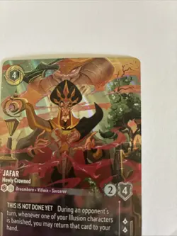Disney Lorcana Archazia's Island Enchanted Jafar Newly Crowned Pack Fresh - Image 3