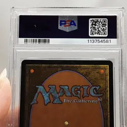 MTG - Weatherlight - Peacekeeper - Vintage - Graded PSA 8 - Image 5