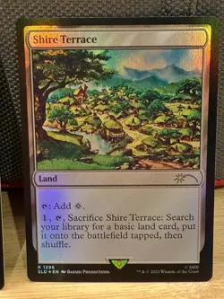 Mtg Secret Lair- Shire Terrace - Foil -NM - Image 1