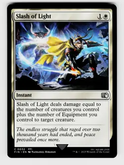 Magic the Gathering | MTG, regular, Slash of Light, No.32, C - Image 1