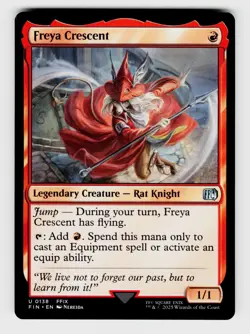 Magic the Gathering | MTG, regular, Freya Crescent, No.138, U - Image 1