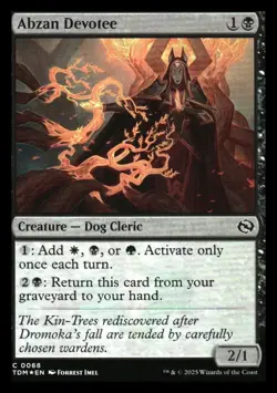 Abzan Devotee Tarkir: Dragonstorm MTG NM - Image 1