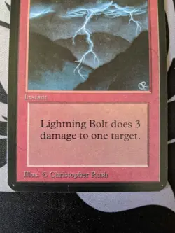 Lightning Bolt ~ Alpha [Near Mint][Magic MTG] - Image 3
