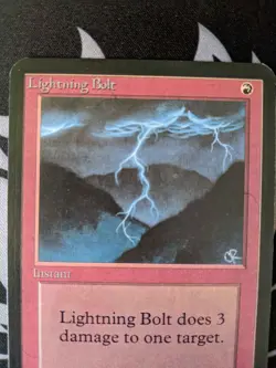 Lightning Bolt ~ Alpha [Near Mint][Magic MTG] - Image 2