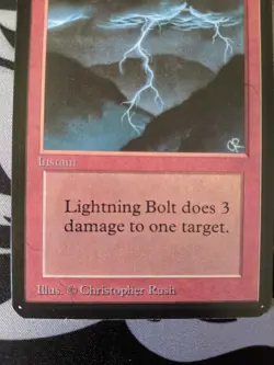 Lightning Bolt ~ Alpha [Near Mint][Magic MTG] - Image 3