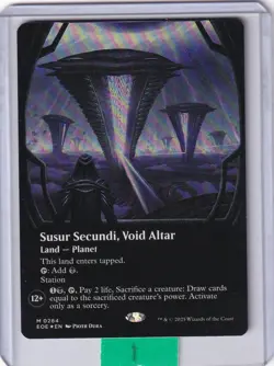 Susur Secundi Void Altar (Borderless) FOIL * Edge of Eternities MTG - Image 1